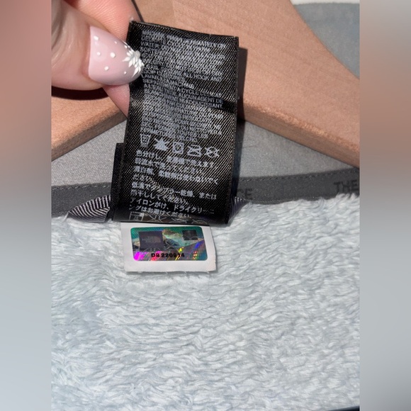 The North Face Fleece Osito Zip Up Jacket Women Size Small Light Blue Polyester - Picture 14 of 14